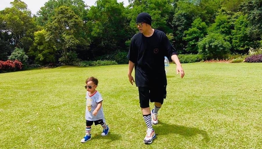 Chau Kiet Luan mung sinh nhat con anh 2