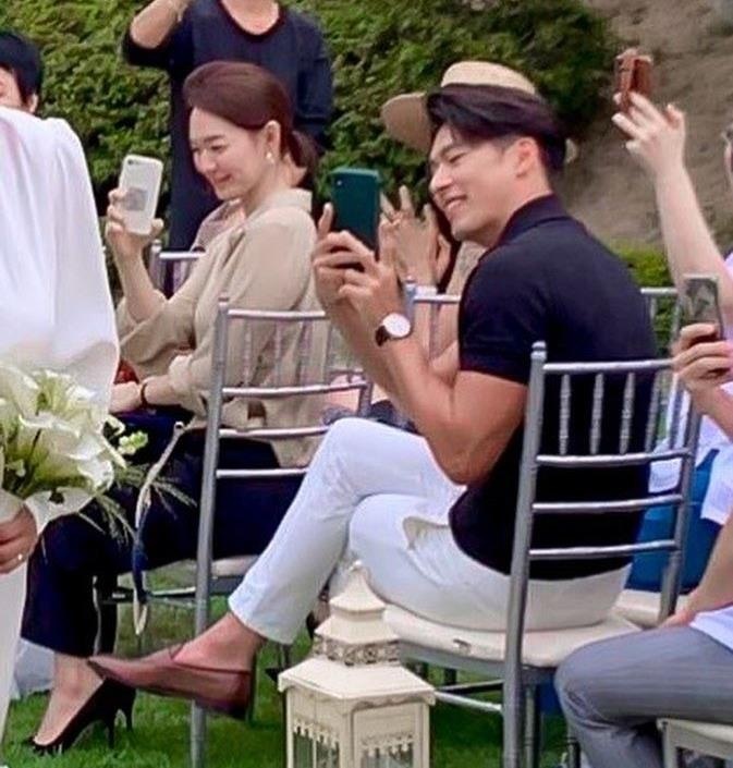 Hyun Bin dien trai tham du dam cuoi anh 2