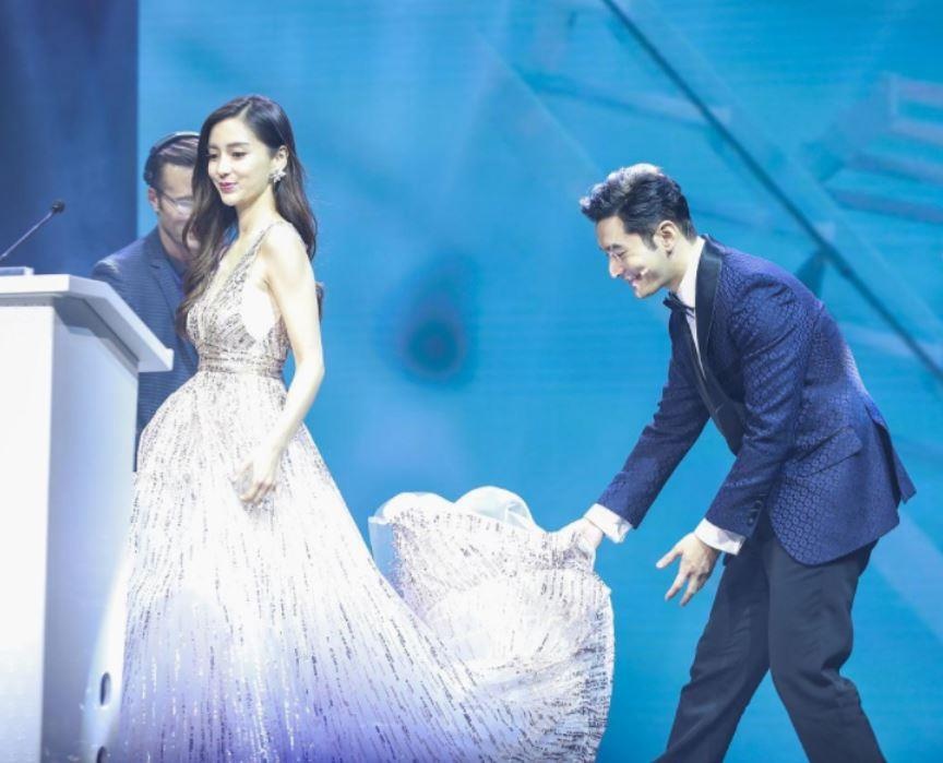 Angelababy ung ho Huynh Hieu Minh anh 2