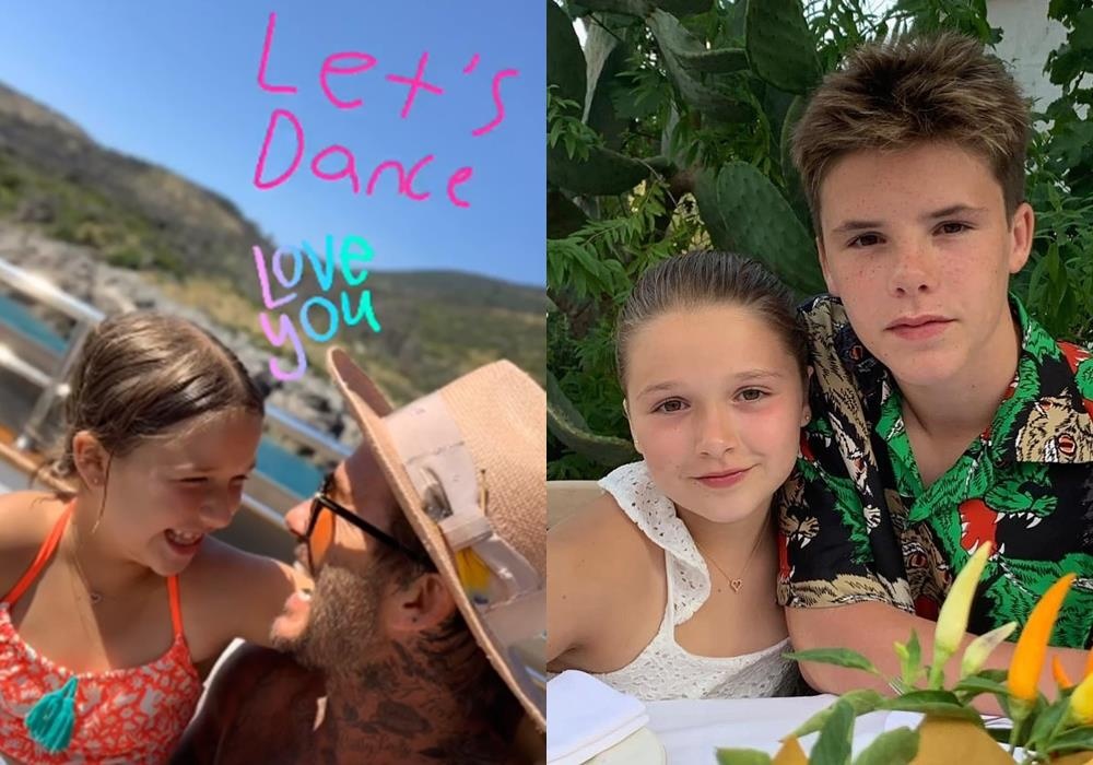 Harper Beckham dang yeu anh 2