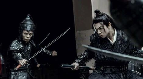 Thich Tieu Long tu thuc hien canh vo thuat nguy hiem trong phim hinh anh