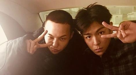 T.O.P dang anh hai huoc chao don G-Dragon tro ve hinh anh