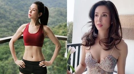 ‘Tieu Long Nu’ Ly Nhuoc Dong khoe vong eo nho nhan hinh anh