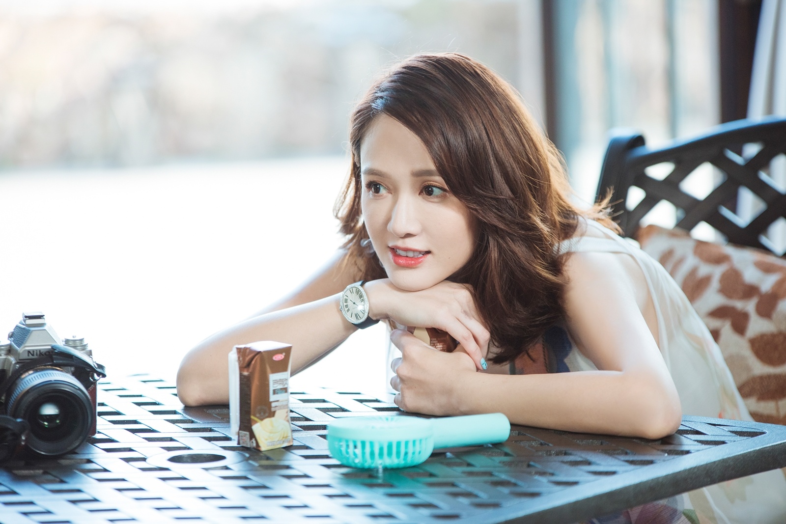 Tran Kieu An cong khai ban trai anh 5