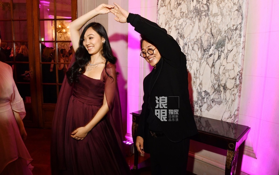 Con gai Ly Lien Kiet tham du le hoi Le Bal anh 3