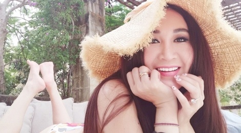 ‘Dat Ky’ On Bich Ha khoe anh mac bikini o tuoi 53 hinh anh