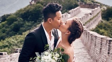 Anh cuoi o Van Ly Truong Thanh cua Han Canh va my nhan 'Chien Lang' hinh anh