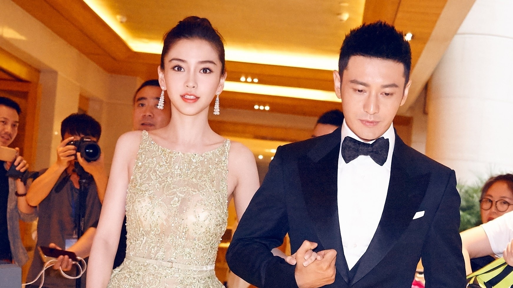 Huynh Hieu Minh - Angelababy bi che keo kiet khi tu thien cho Vu Han hinh anh