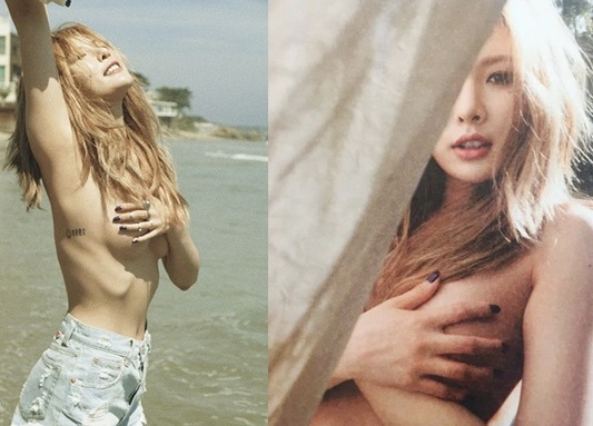 HyunA tiet lo ly do chup anh nguc tran 18+ hinh anh