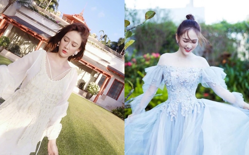 Tran Kieu An mang thai anh 2