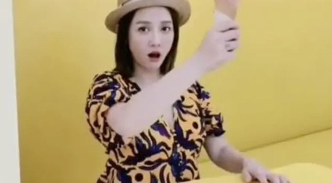 Tran Kieu An bi nghi mang thai voi ban trai o tuoi 41 hinh anh