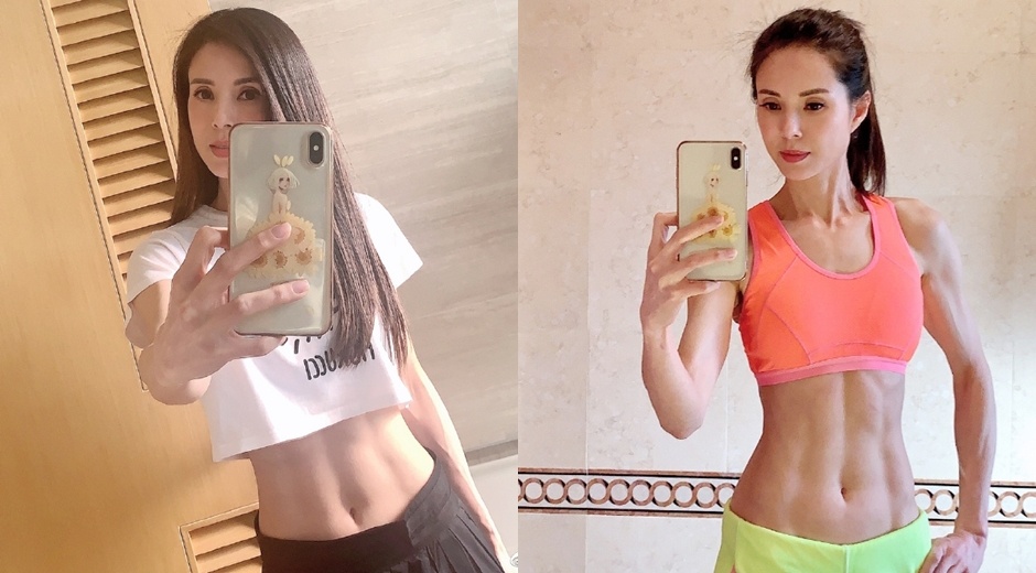 Ly Nhuoc Dong tu tin khi so huu co bung 6 mui hinh anh