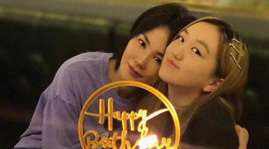 Con gai Vuong Phi don sinh nhat tuoi 14 hinh anh