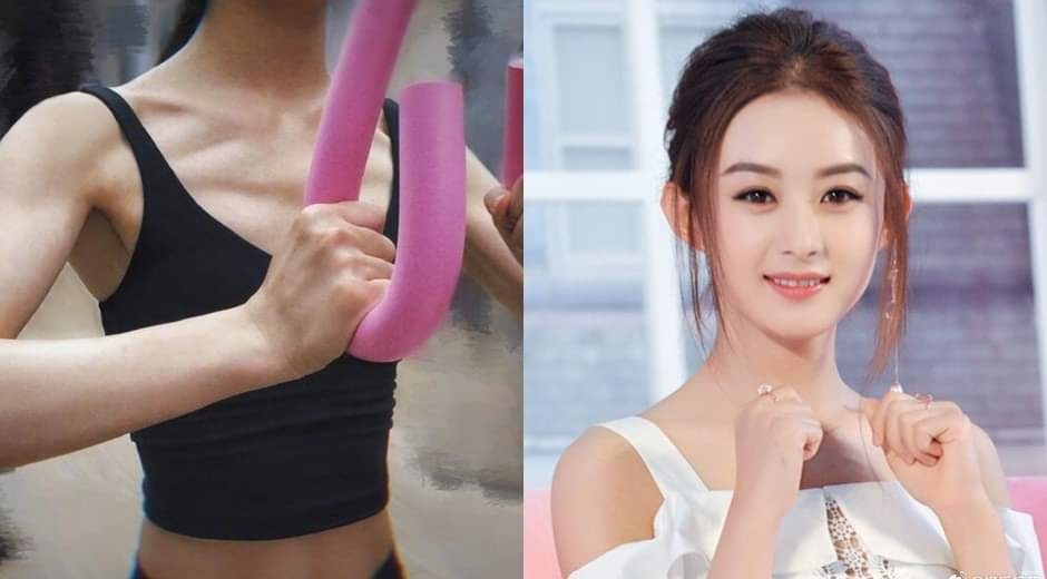 Trieu Le Dinh dang anh khoe co bap do tap luyen hinh anh