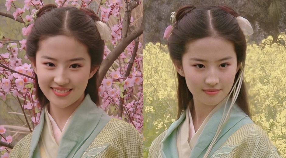 Luu Diec Phi duoc khen xinh dep trong loat anh nam 17 tuoi hinh anh