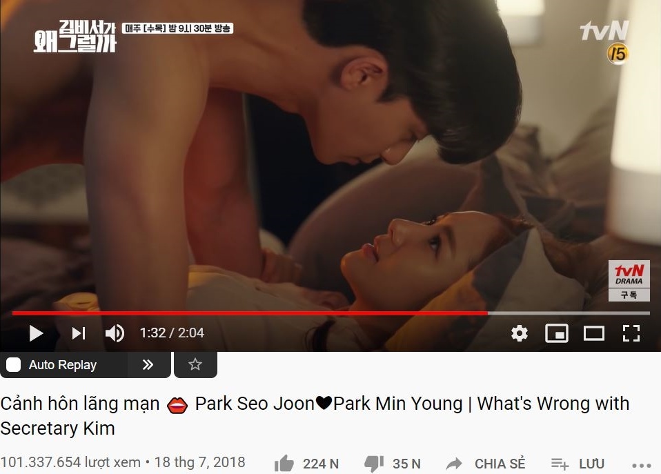 canh hon cua Park Min Young va Park Seo Joon anh 1