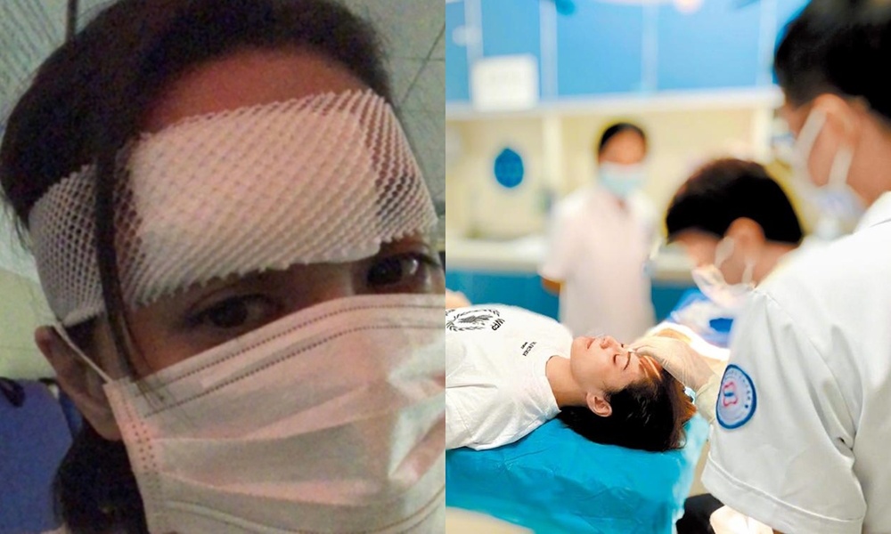 Chung Han Dong bi nga anh 1