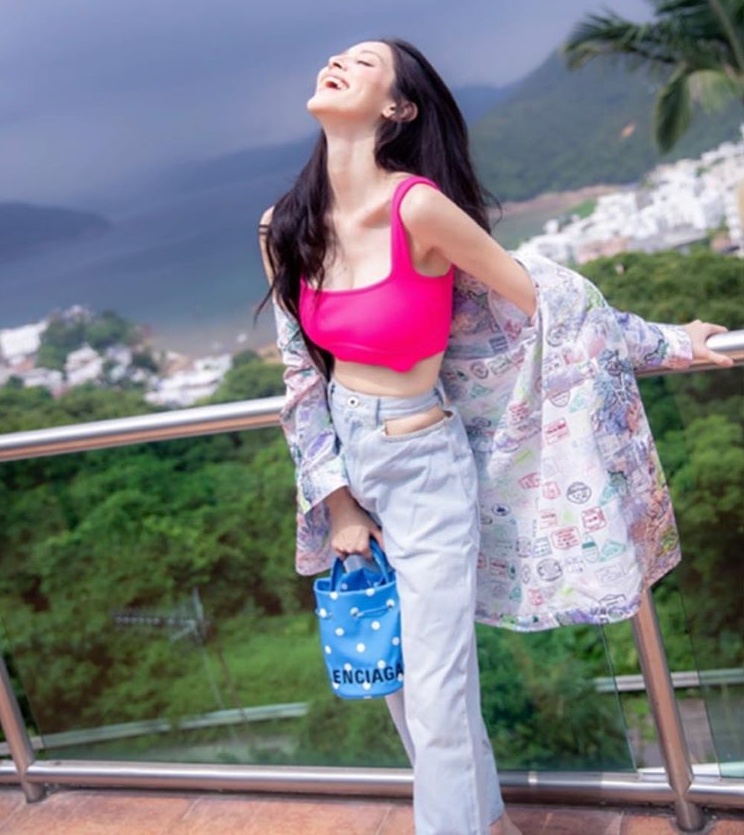 Tran Khai Lam sinh con anh 1