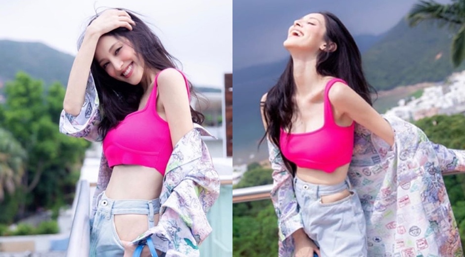 Hoa hau Tran Khai Lam tai xuat sau 3 thang sinh con hinh anh