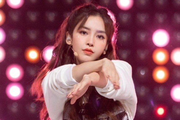 Angelababy tro tai ca hat, vu dao hinh anh