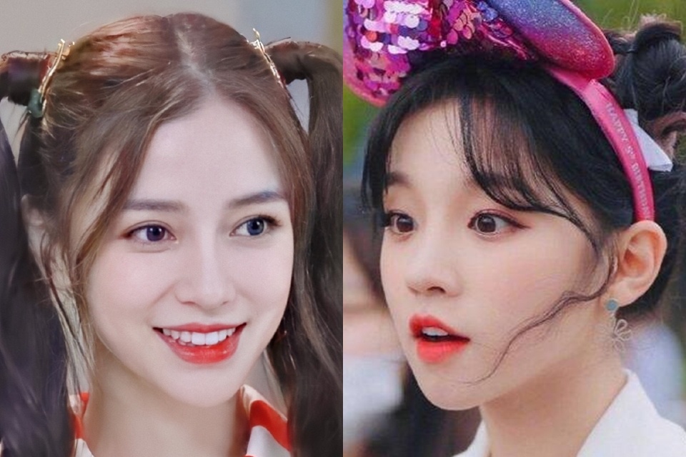 Angelababy lam hoa voi Tong Vu Ky hinh anh