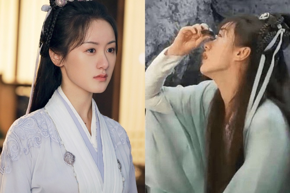 Vien Bang Nghien lien tuc dung thuoc nho mat trong canh khoc hinh anh