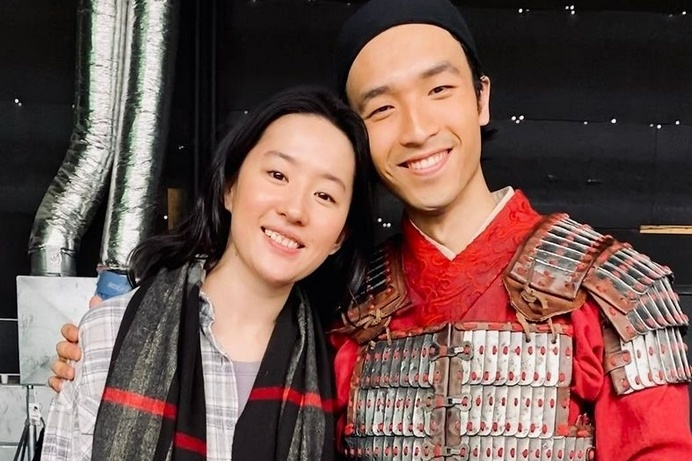 Hau truong Luu Diec Phi trong 'Mulan' hinh anh