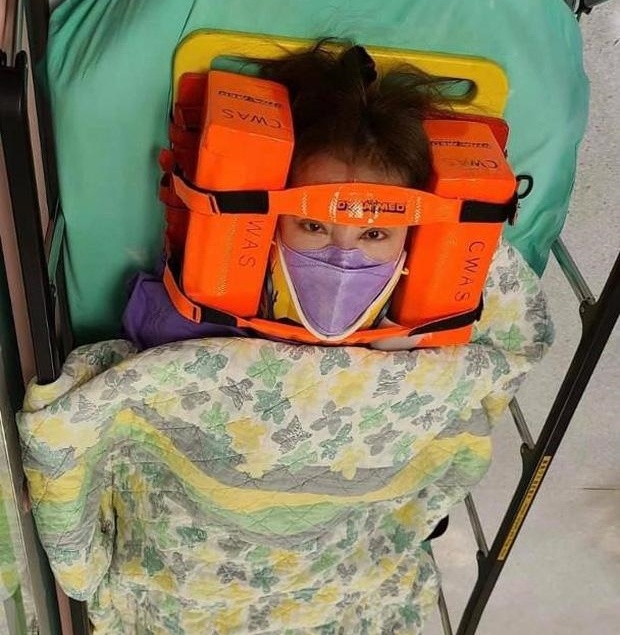 tham hoa tham my Tiet Chi Luan bi tai nan anh 1