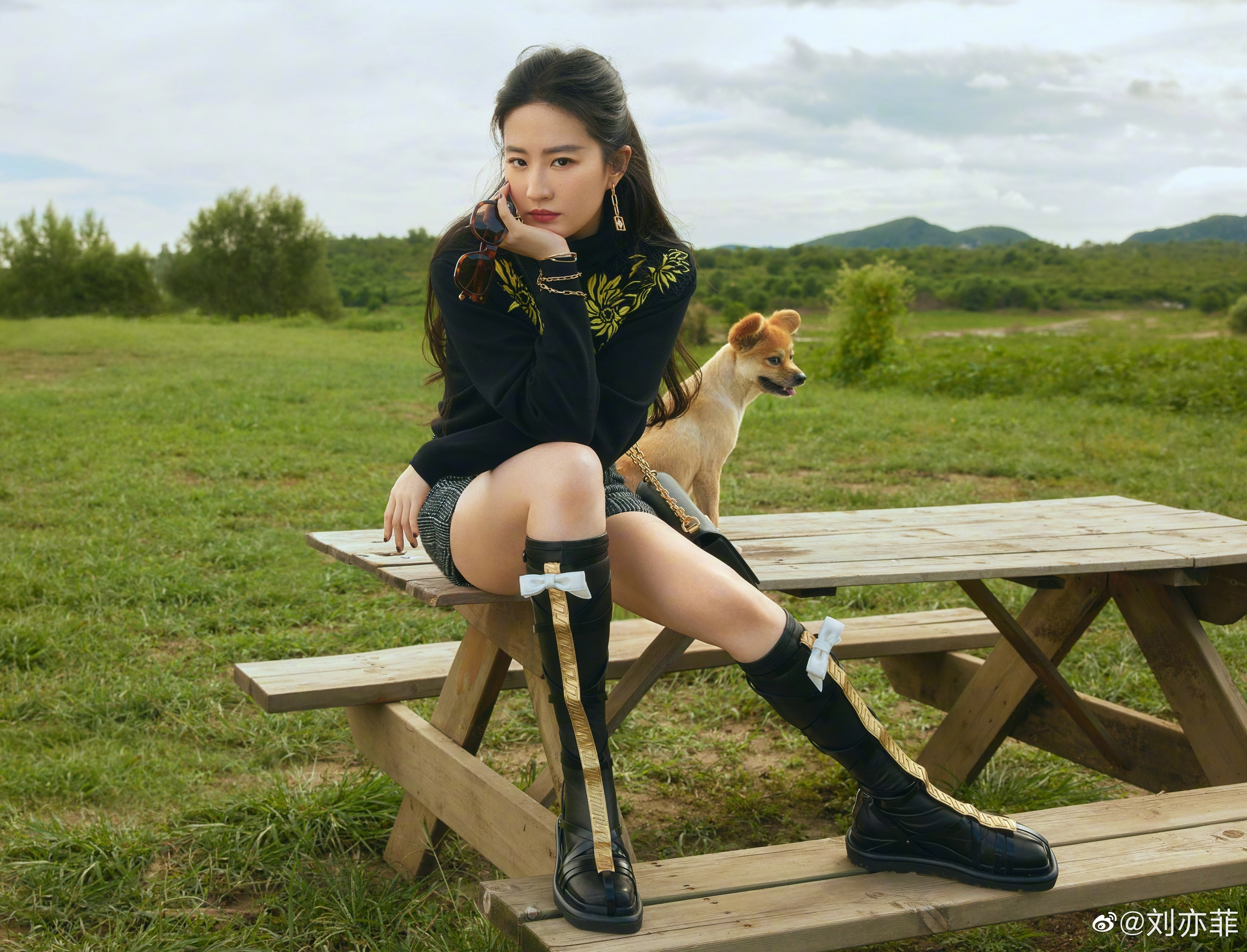 Lưu Diệc Phi mộng hoa lục ảnh 7 Luu Diec Phi mong hoa luc anh 7