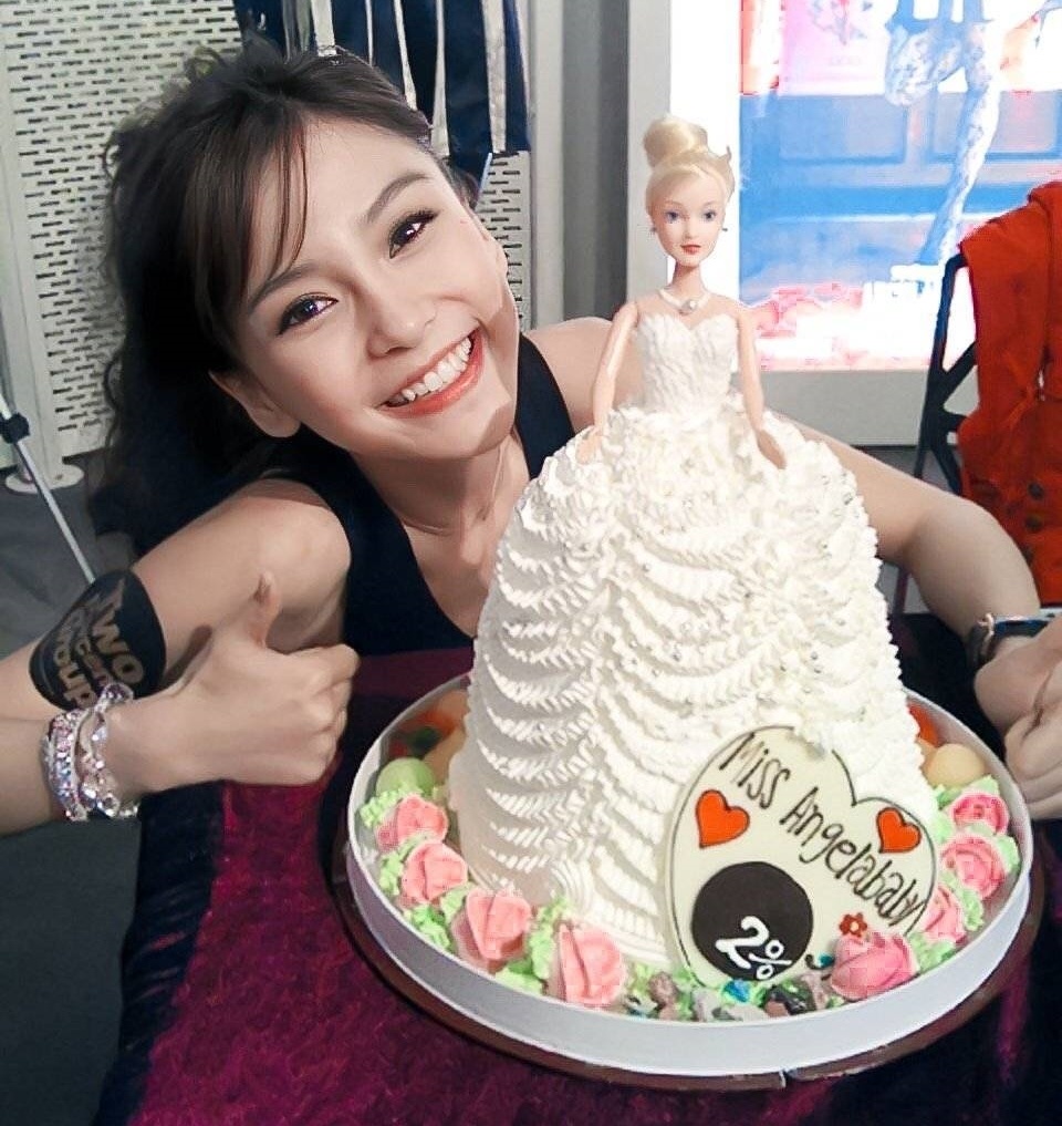 Angelababy khi tre anh 14