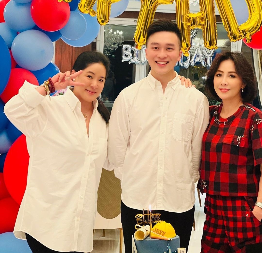 Lưu Gia Linh và cháu trai ảnh 2 Luu Gia Linh va chau trai anh 2