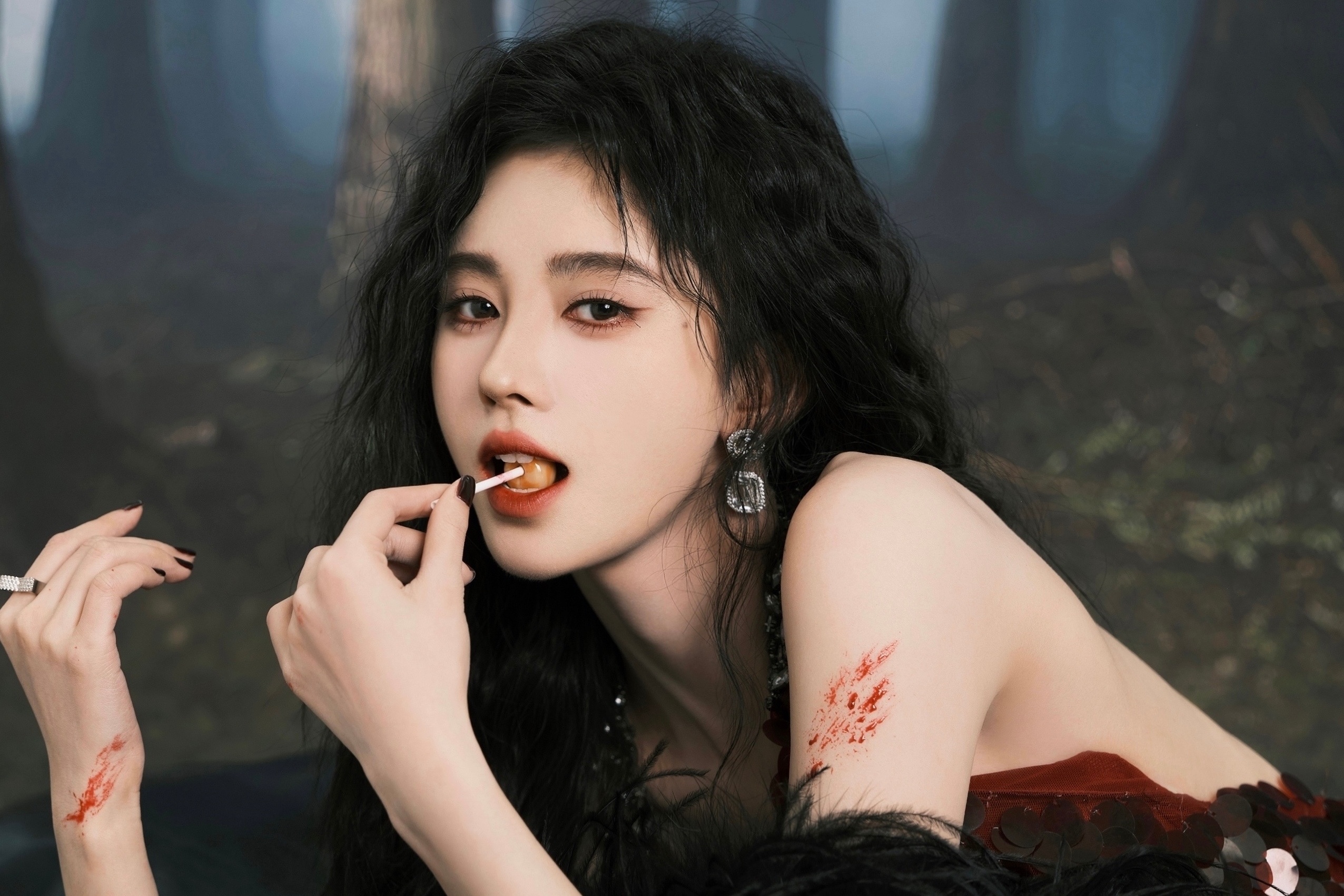 Cuc Tinh Y voi phong cach la hinh anh