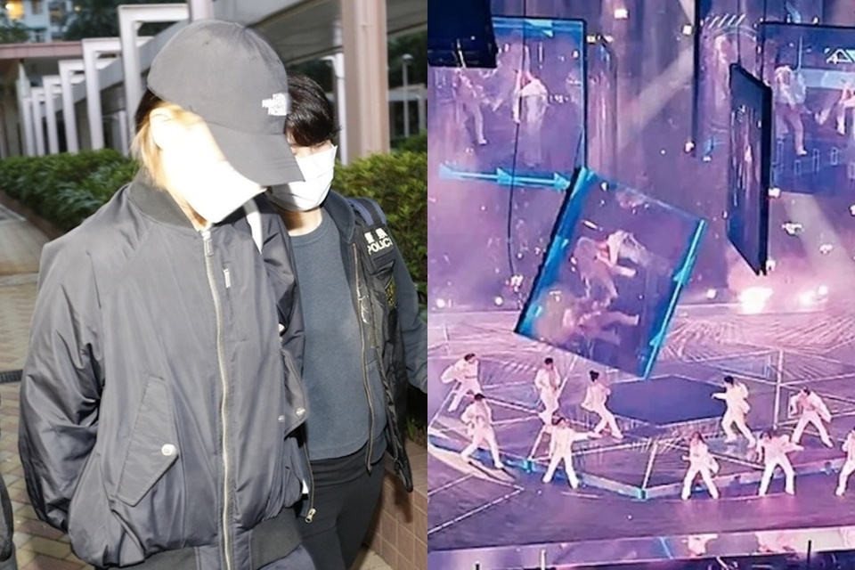 Vu roi man hinh LED 600 kg khien vu cong liet: Khoi to hai giam doc hinh anh