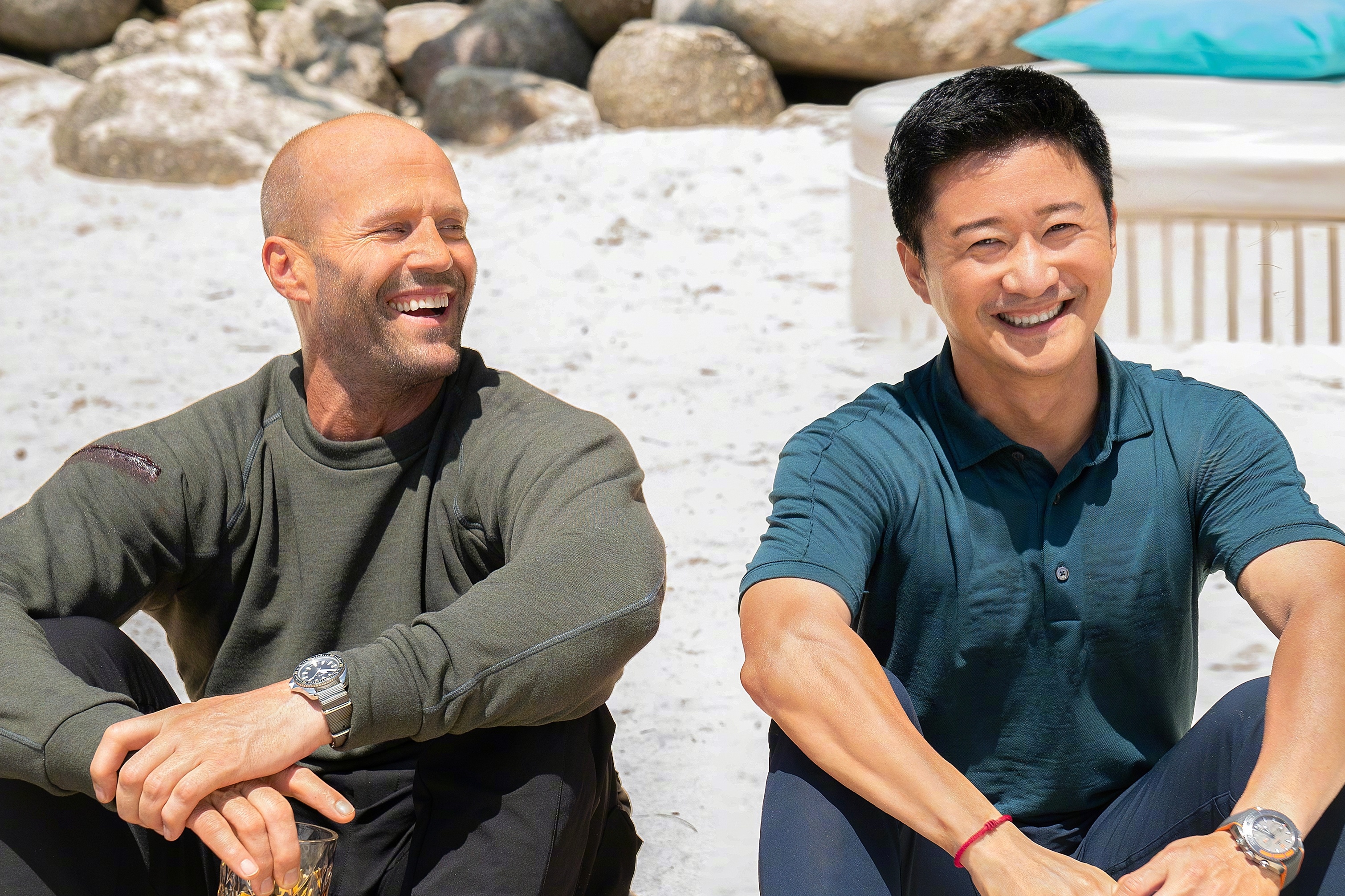 Ngo Kinh chia se anh chup cung Jason Statham hinh anh
