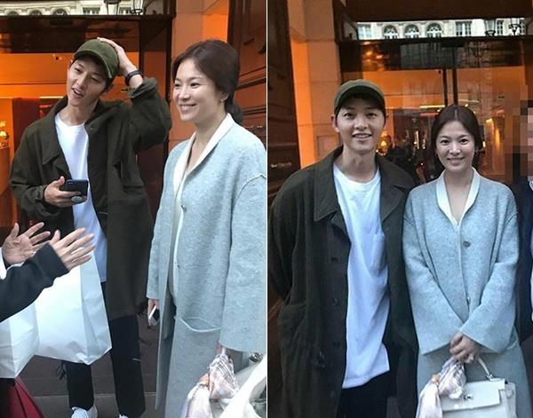 Thoi trang cua Song Hye Kyo - Song Joong Ki khi con la vo chong anh 8