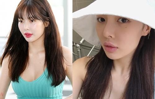 HyunA lo moi day khac la sau on ao tham my hinh anh