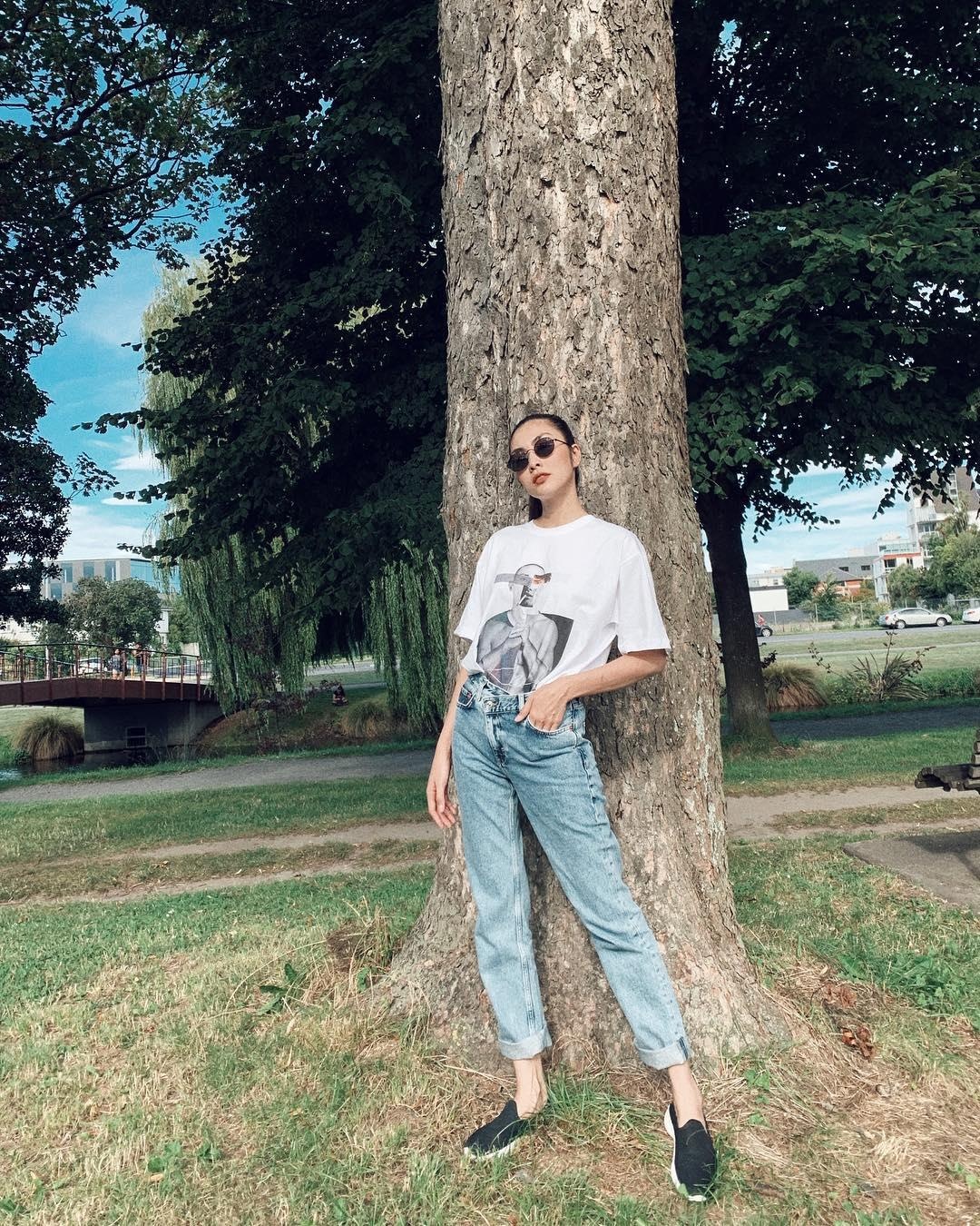 Gam mau trang giup Tang Thanh Ha tre trung hon tuoi anh 5