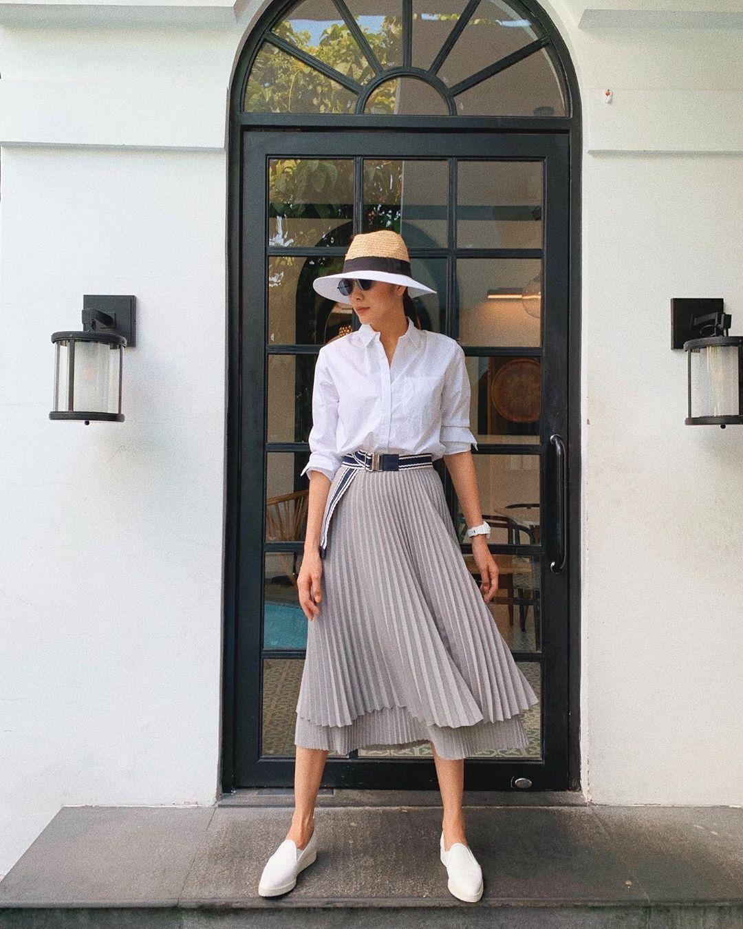 Gam mau trang giup Tang Thanh Ha tre trung hon tuoi anh 2