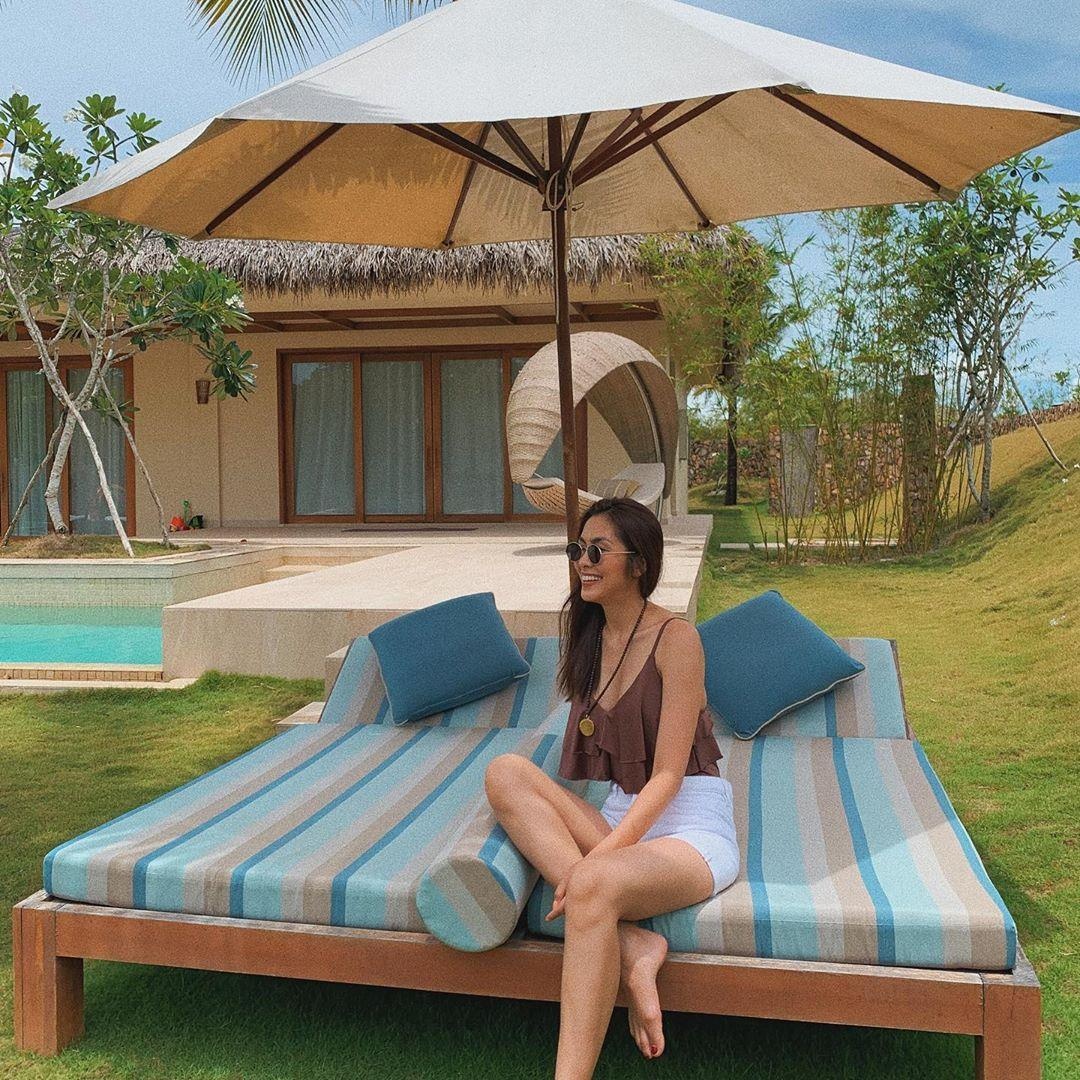 Gam mau trang giup Tang Thanh Ha tre trung hon tuoi anh 7