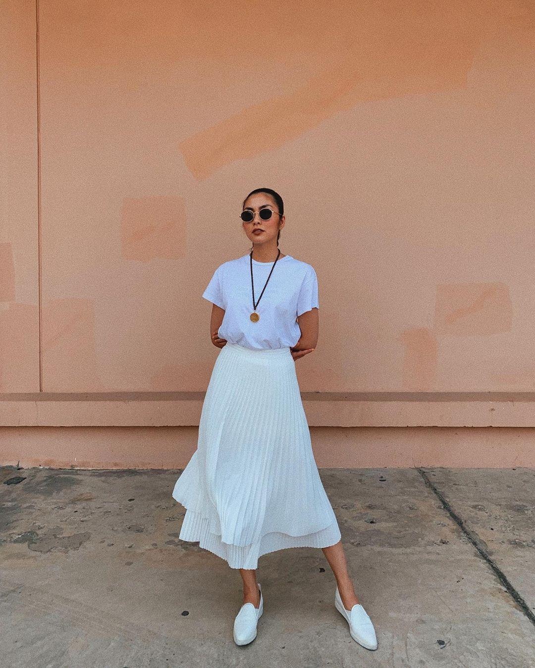 Gam mau trang giup Tang Thanh Ha tre trung hon tuoi anh 9