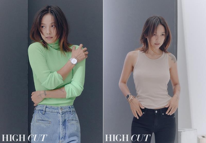 Lee Hyori bo quen ao nguc tren tap chi anh 6