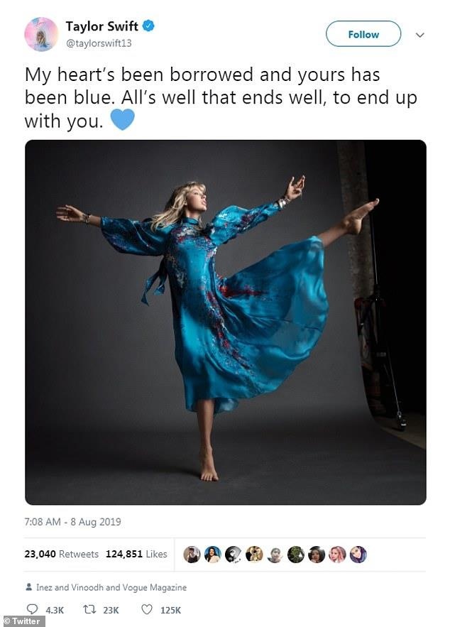 Taylor Swift dinh hon voi ban trai anh 2