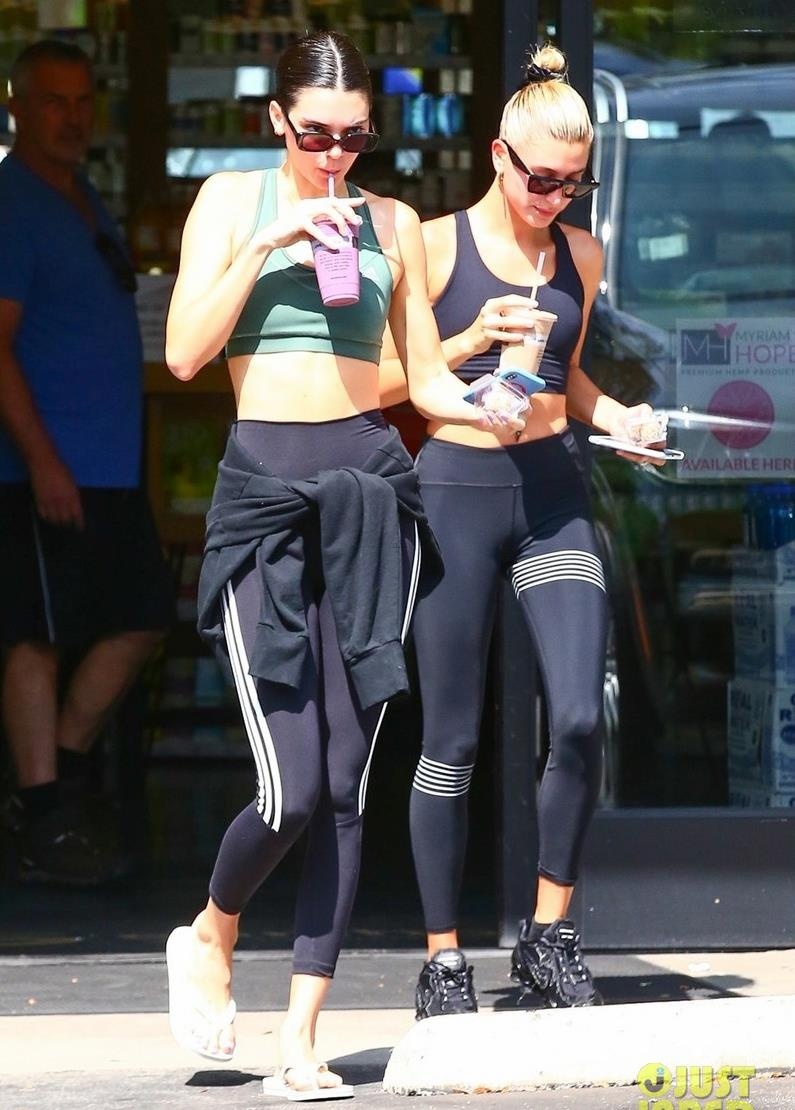 Kendall Jenner do dang voi vo Justin Bieber anh 3