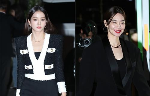 Nguoi dep nhom Black Pink va Shin Min Ah mac sang chanh hinh anh