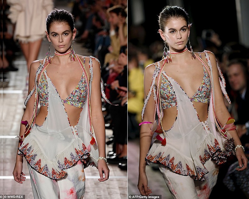 Sieu mau Kaia Gerber tuan le thoi trang anh 2