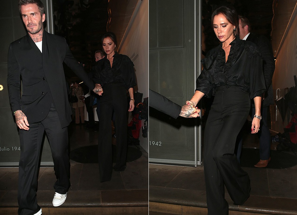 Vo chong Victoria Beckham quan quyt anh 1