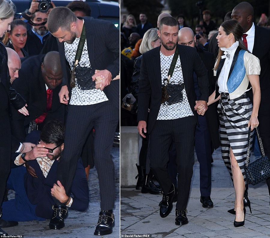 quay roi Justin Timberlake anh 1