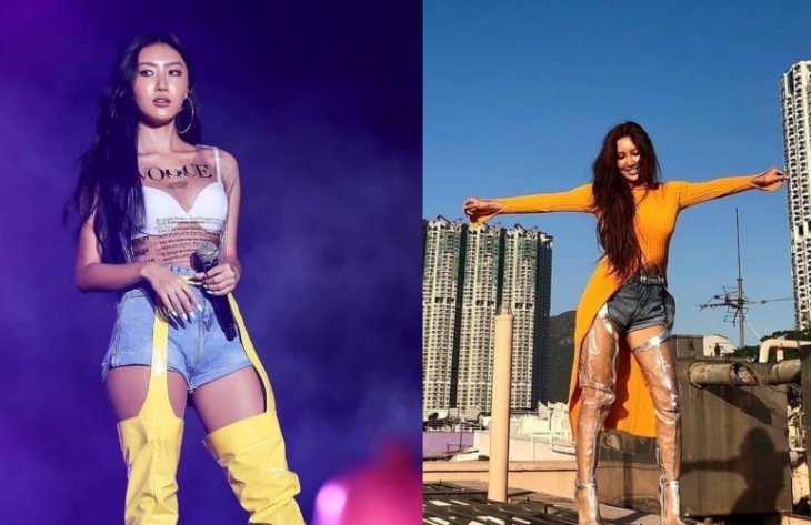 Nu rapper Han mac di anh 4