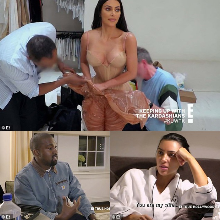 Vo chong Kim Kardashian cai nhau anh 2