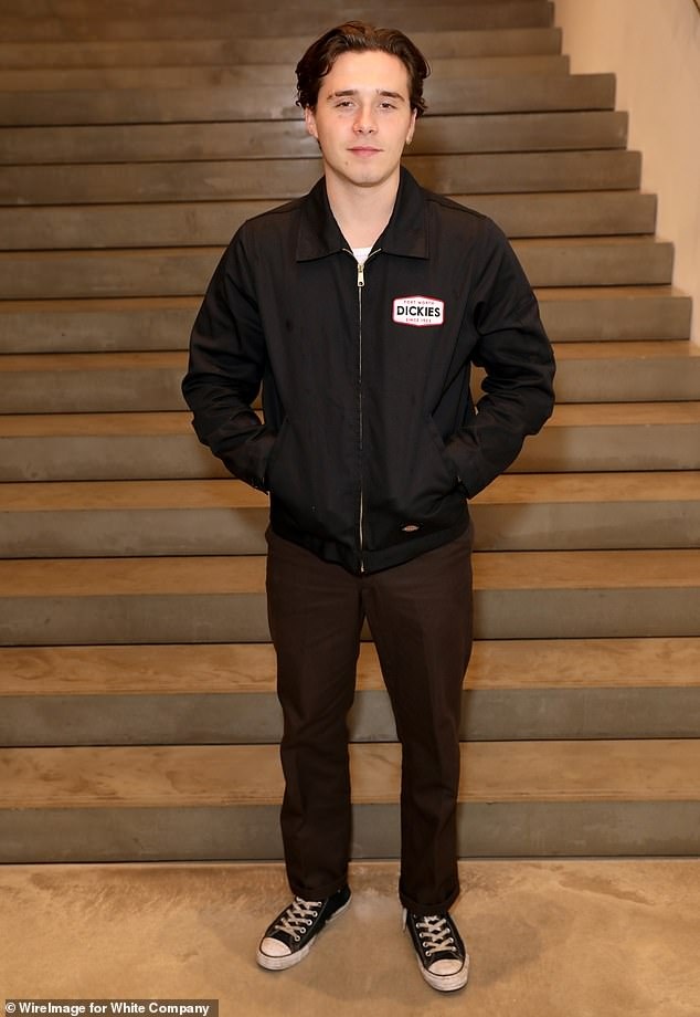 Vo chong Beckham,  Brooklyn Beckham hen ho anh 2